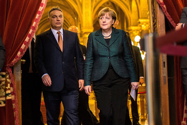 Backers of Orbán included Angela Merkel's CDU