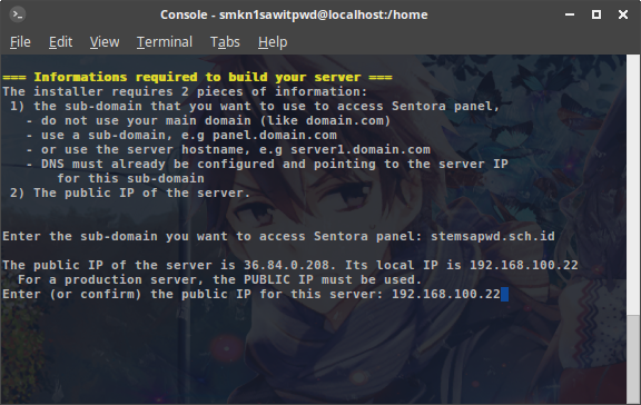 Install Sentora Di Centos - Alvian Blog