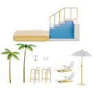 Rainbow High Color Change Pool & Beach Club Rainbow High Playsets Doll