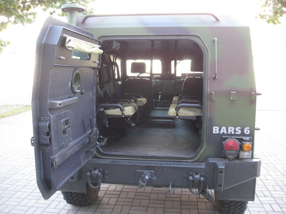 бронеавтомобіль «Барс-6» версія-2016