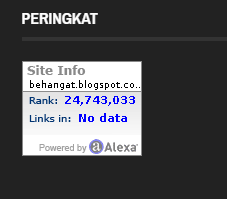 Cara Memasang Widget Alexa Rank di Blog Terbaru 2016 Cara Memasang Widget Alexa Rank di Blog Terbaru 2016