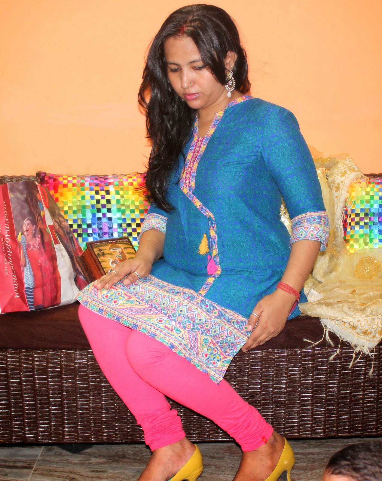 Indian Ethnic Look With Aurelia and W for Woman