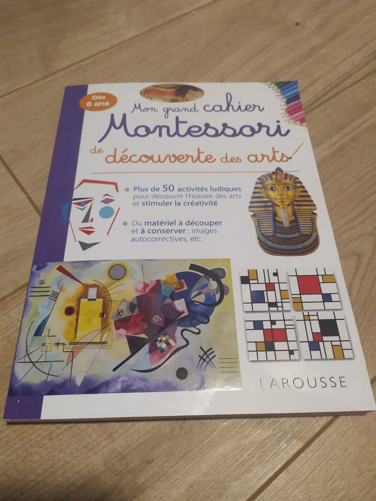 Mon grand cahier Montessori de découverte des arts - MvWm - Ma vie