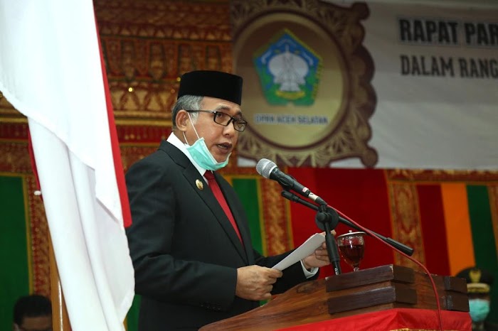Lantik Bupati Aceh Selatan, Plt Gubernur Aceh Minta Perkuat Ketahanan Pangan di Masa Covid-19