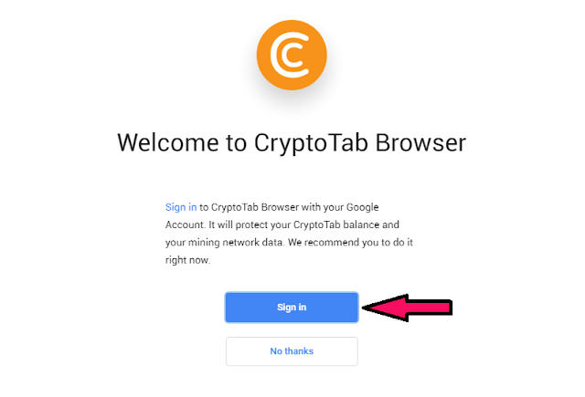 After the download is completed, we install it just like any program, and then we open the browser when you open it for the first time, this interface will appear for you, press SIGN IN
