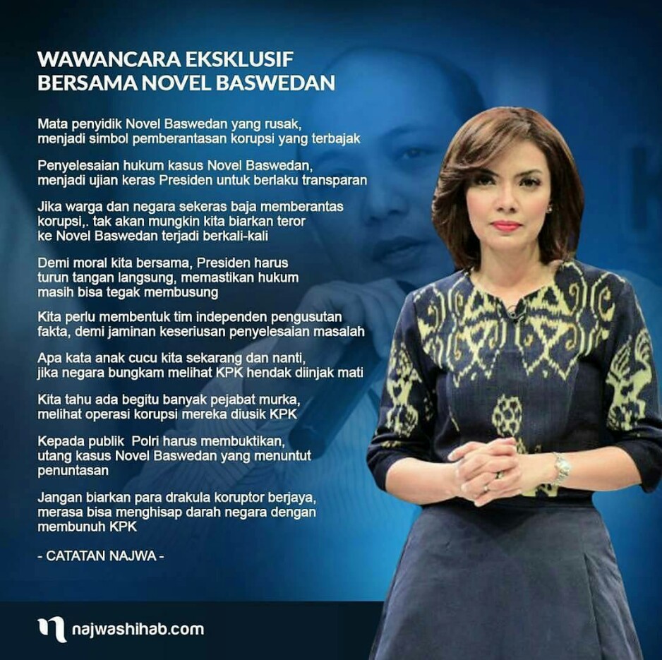 Najwa Shihab Hengkang Dari Metro Tv ~ Duta Nusantara Merdeka 