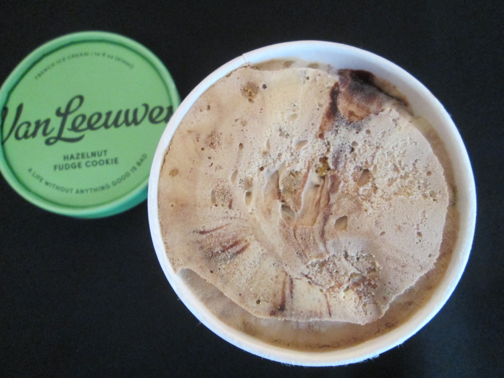 David's Ice Cream Reviews Van Leeuwen Hazelnut Fudge Cookie