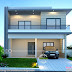 4 bedrooms 2350 sq. ft. contemporary home design