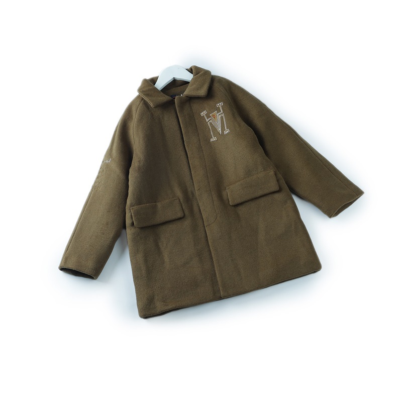 Áo Khoác Thu Đông Trẻ Em Dạ Tay Dài Có Túi - BELDINO 158180 4 5 423