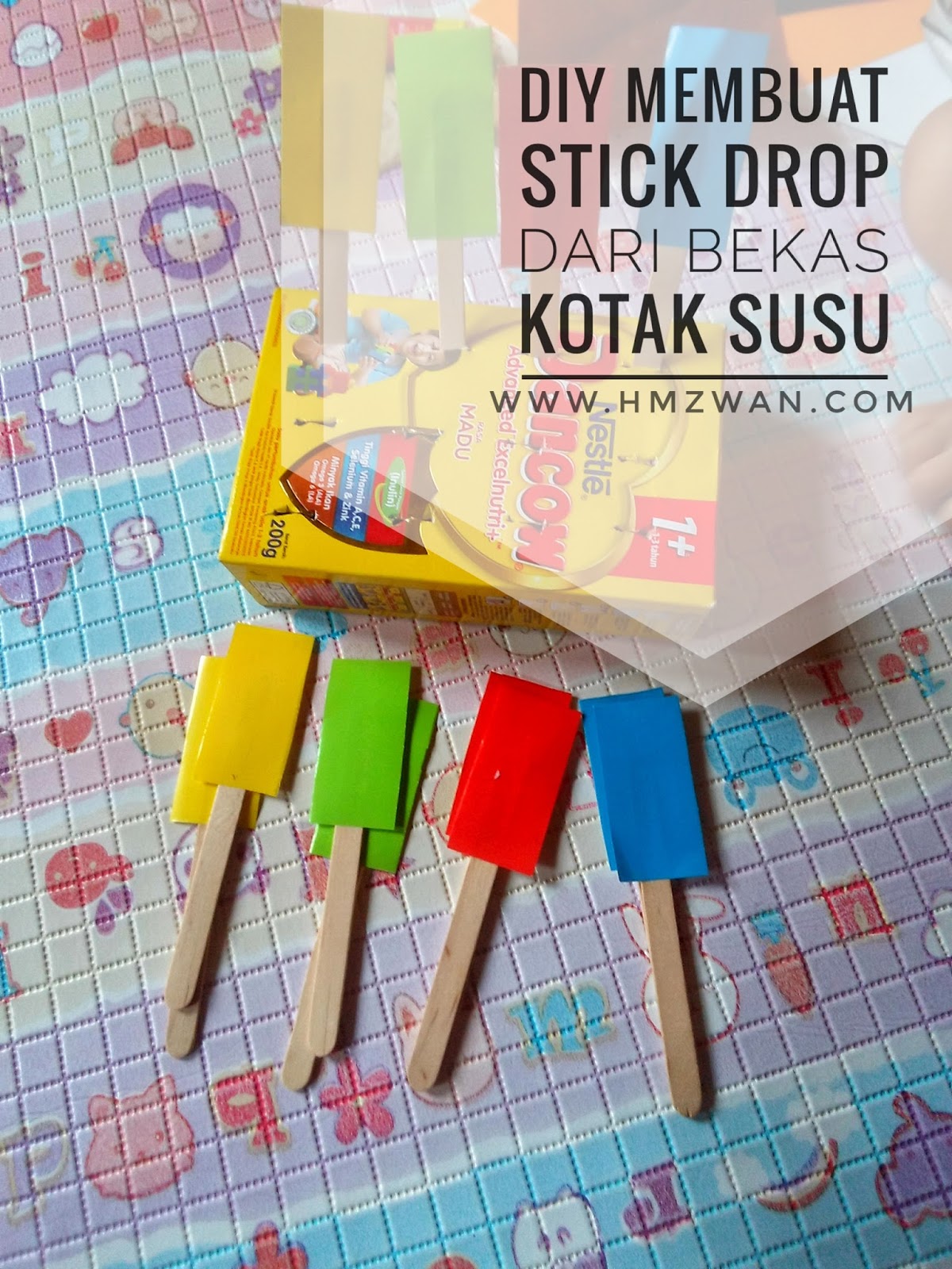 DIY Membuat Mainan dari Bekas Kotak Susu