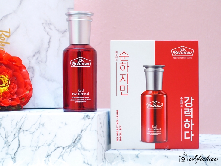 oh{FISH}iee [BEAUTY] Review THE FACE SHOP Dr. Belmeur Red Proretinol