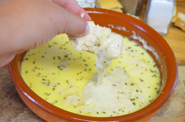 Las delicias de Mayte, recetas saludables, recetas, receta, fondue de queso, fondue de queso en el microondas, fondue de queso como se hace, fondue de queso casero, recetas de cocina, fondue de queso receta,