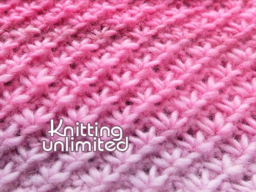 Daisy Flowers Knitting Pattern