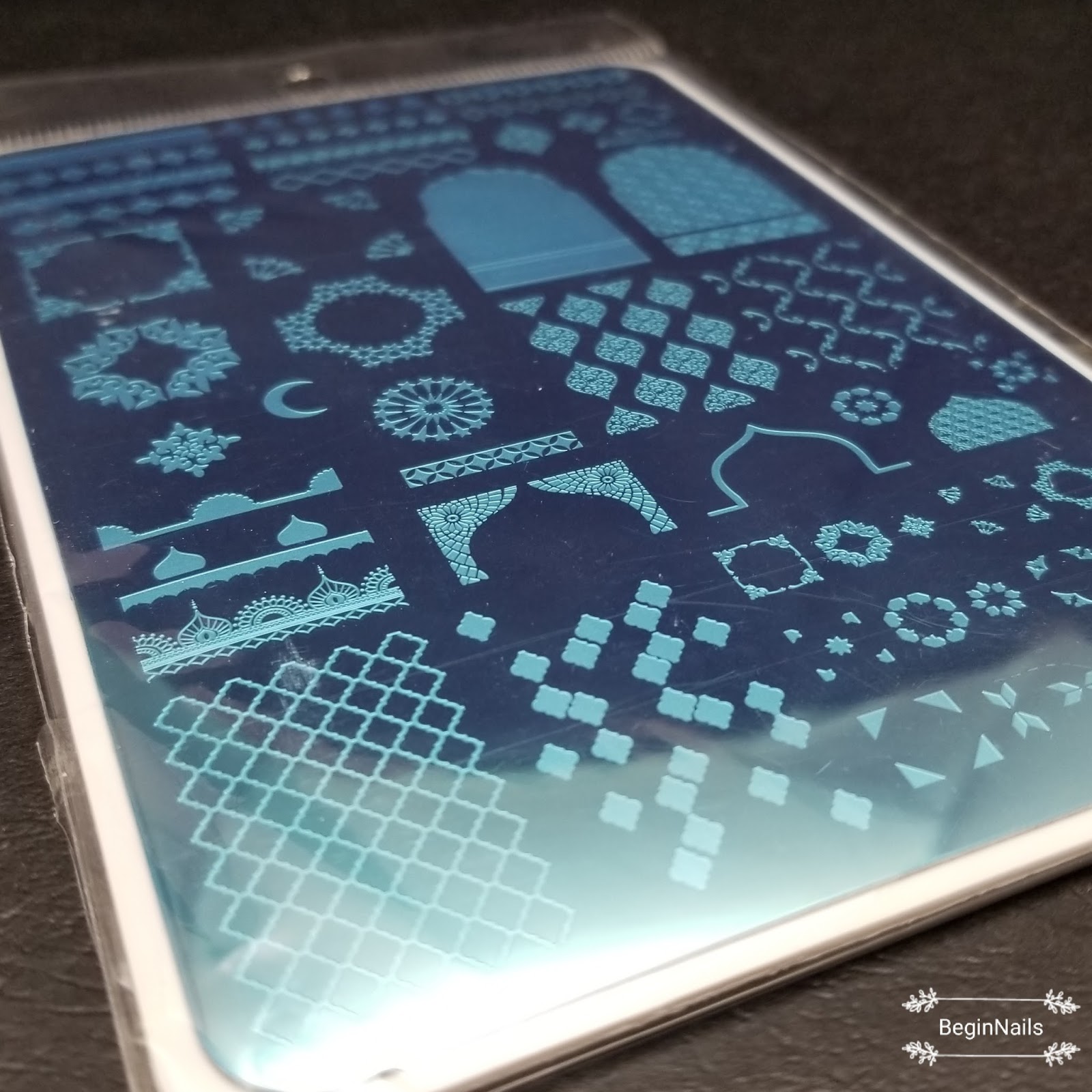 Let's Begin Nails Digital Dozen Clear Jelly Stamper Stamping