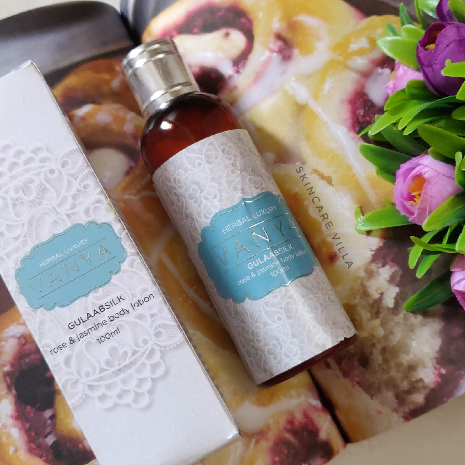 Vanya Herbal Rose & Jasmine Body Lotion Review Skincare Villa
