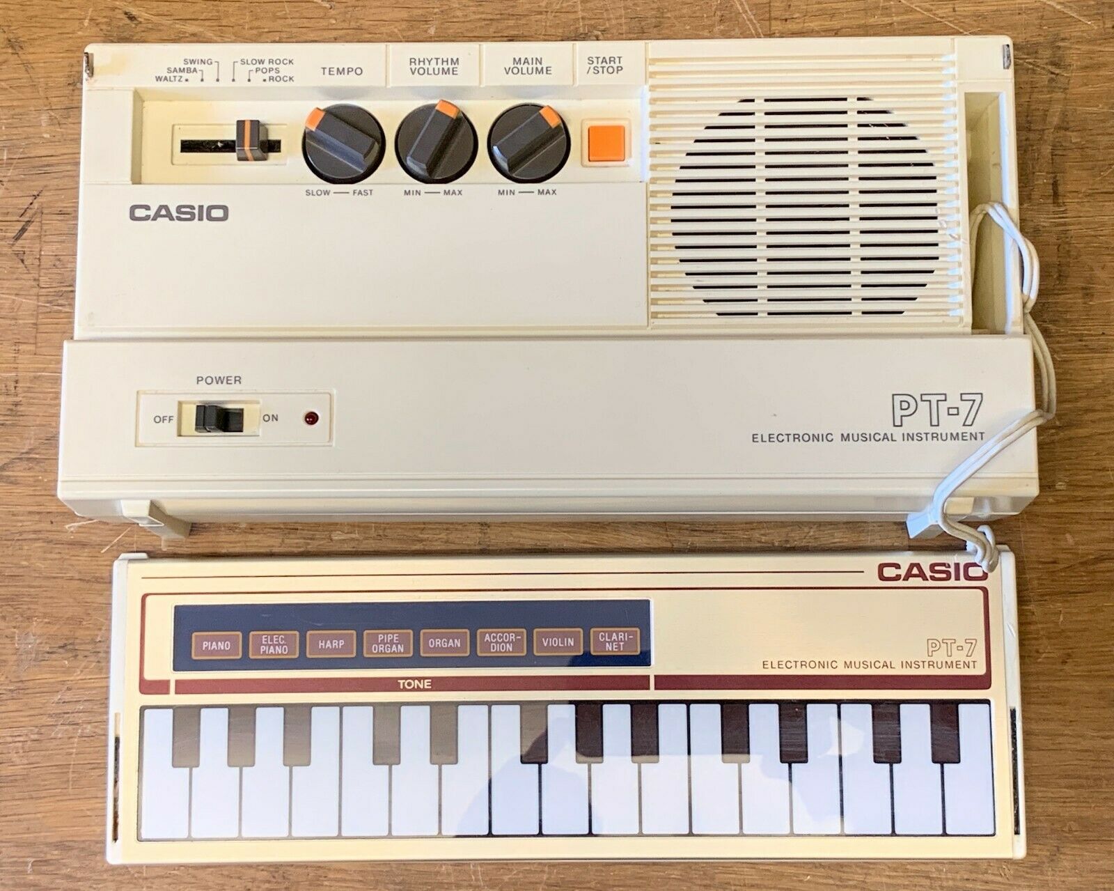 MATRIXSYNTH CASIO PT7 POCKET SYNTHESIZER w/ Original Box
