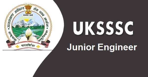 UKSSSC Junior Engineer Online Form 2020