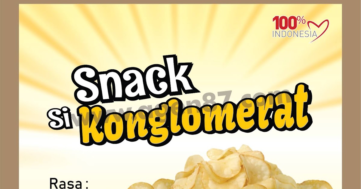 Contoh Desain Sticker Makanan Label Makanan Ringan Agen87 Contoh Desain Sticker Makanan Label Makanan Ringan Agen87