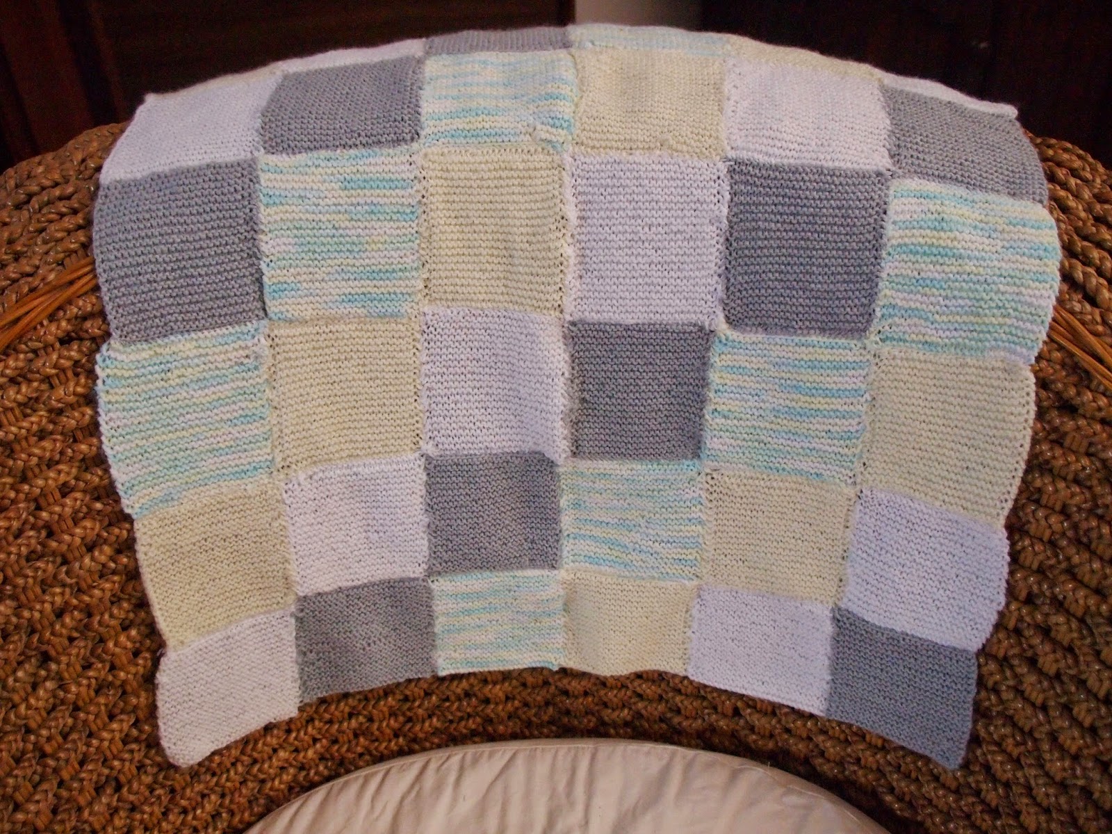 THE THRIFTY CHALLENGE Learning to knit.