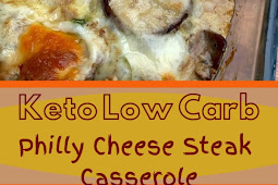 Keto Low-Carb Philly Cheese Steak Casserole