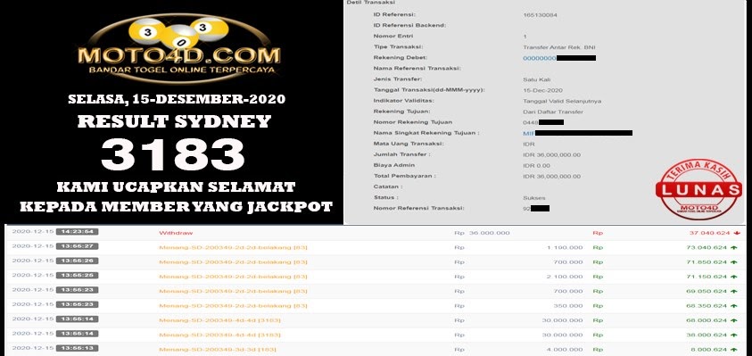 Bukti Jp Paus Di Pasaran Sydney Moto4d Deposit Pulsa