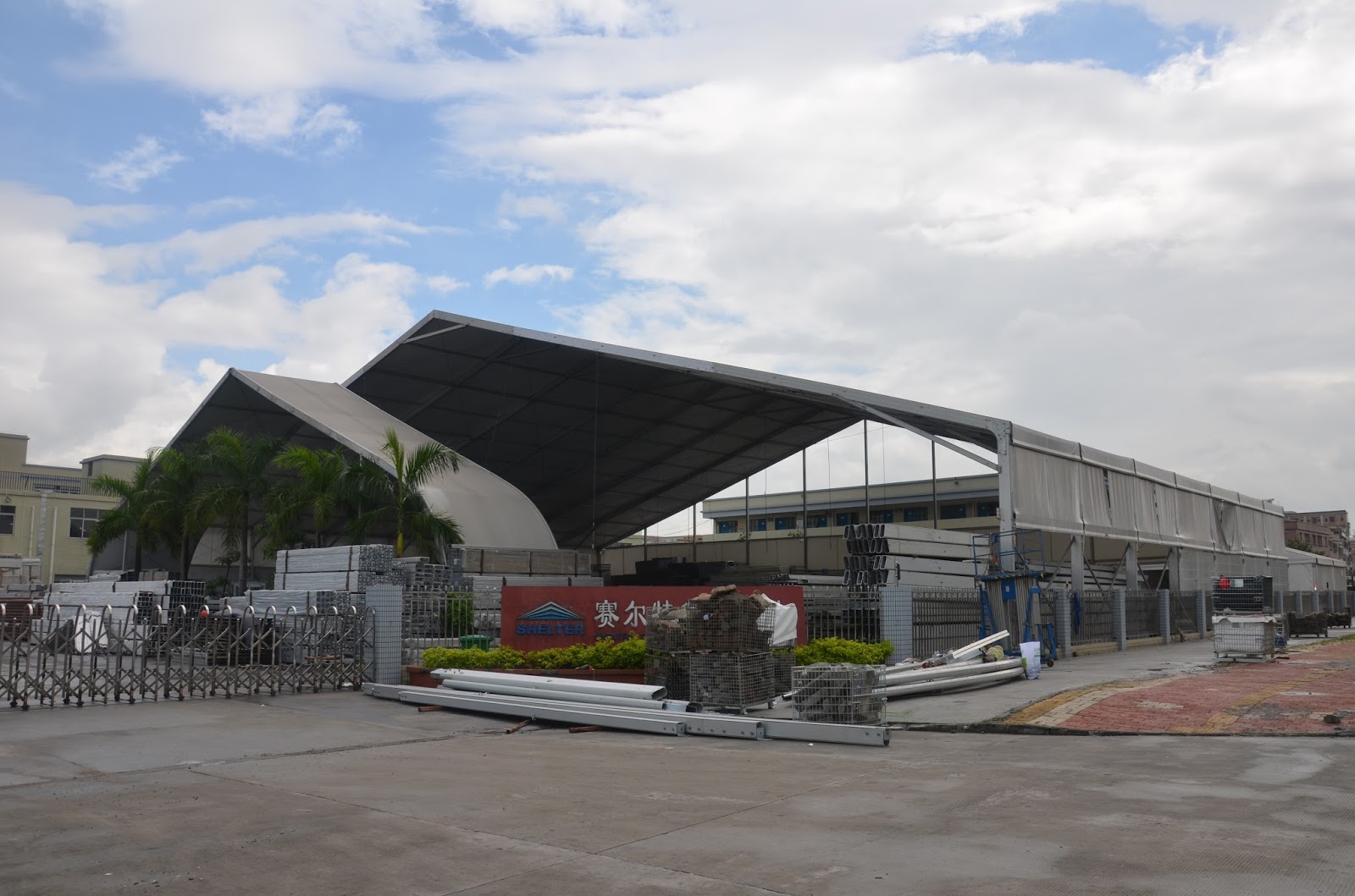 Shelter Tent Aluminum structures, marquee, canopy, clear span tent