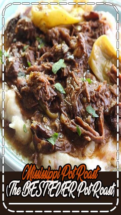 Slow Cooker "Melt in Your Mouth" Pot Roast ~ The meat is juicy and fall-apart tender. The vegetables are cooked just right and are full of flavor. The seasonings are simply spot on and the broth yields a fabulous gravy-like sauce that is divine when poured over everything prior to serving.