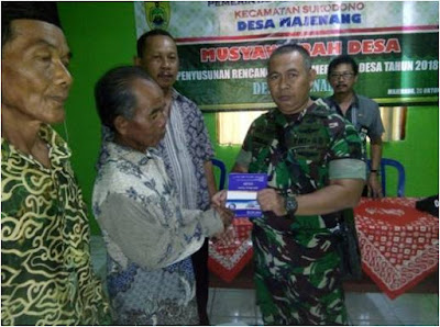 KECAMATAN SUKODONO TERIMA BANTUAN RTLH