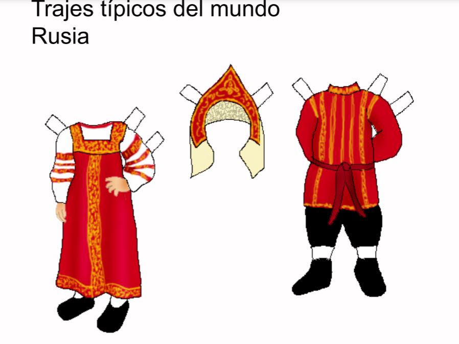 Muñecas para vestir con trajes típicos