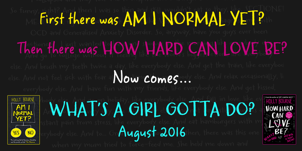 10 Reasons to Read What's A Girl Gotta Do? Another Teen Reader