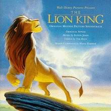 Cover of The Lion King: Original Motion Picture Soundtrack
