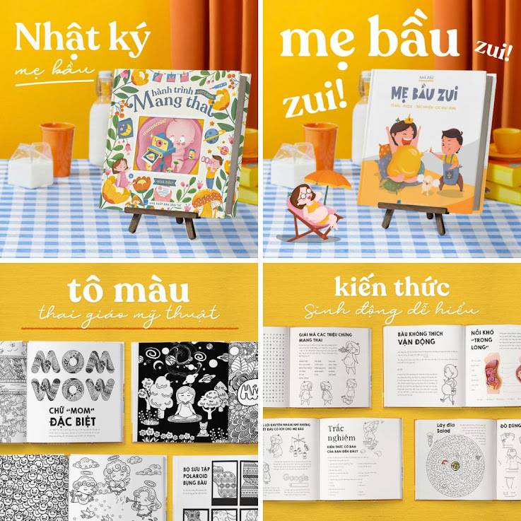 [A116] Bật mí những cuốn sách Mẹ Bầu nên đọc khi mang thai