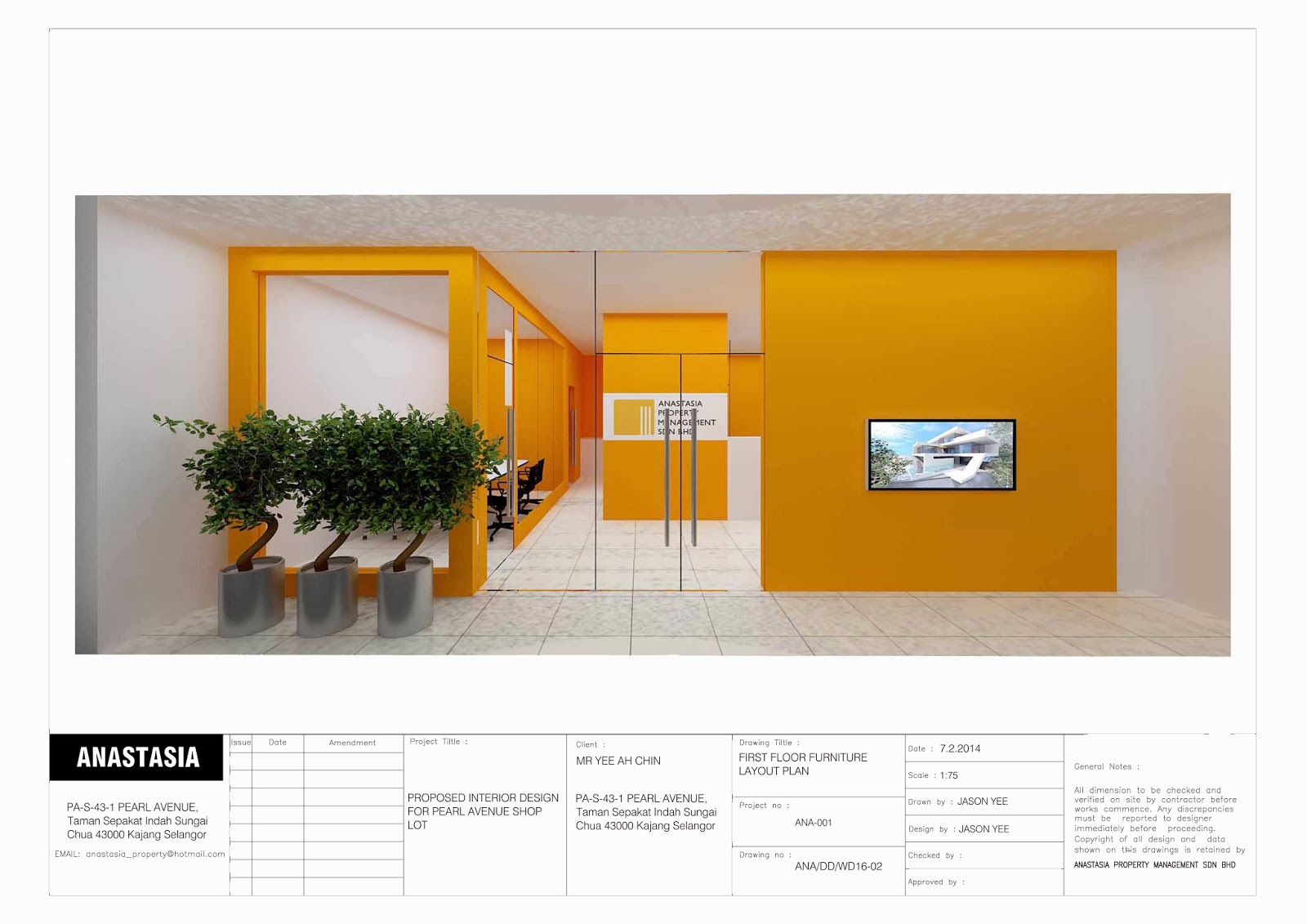 ANASTASIA INTERIOR DESIGN & RENOVATION