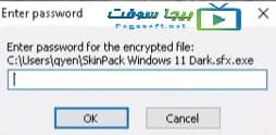 ادخال الباسورد لويندوز 11