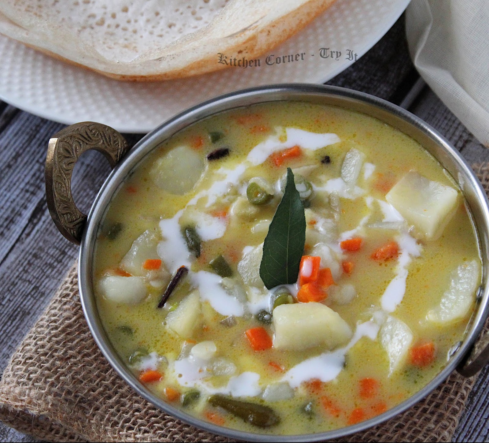 Kerala Vegetable Stew with Coconut Milk