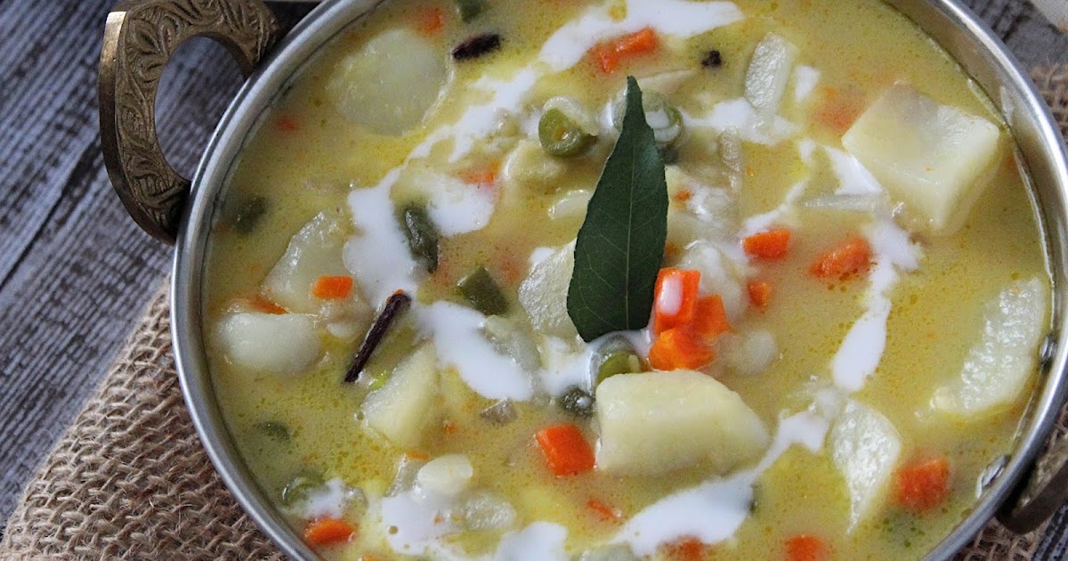 Kerala Vegetable Stew with Coconut Milk