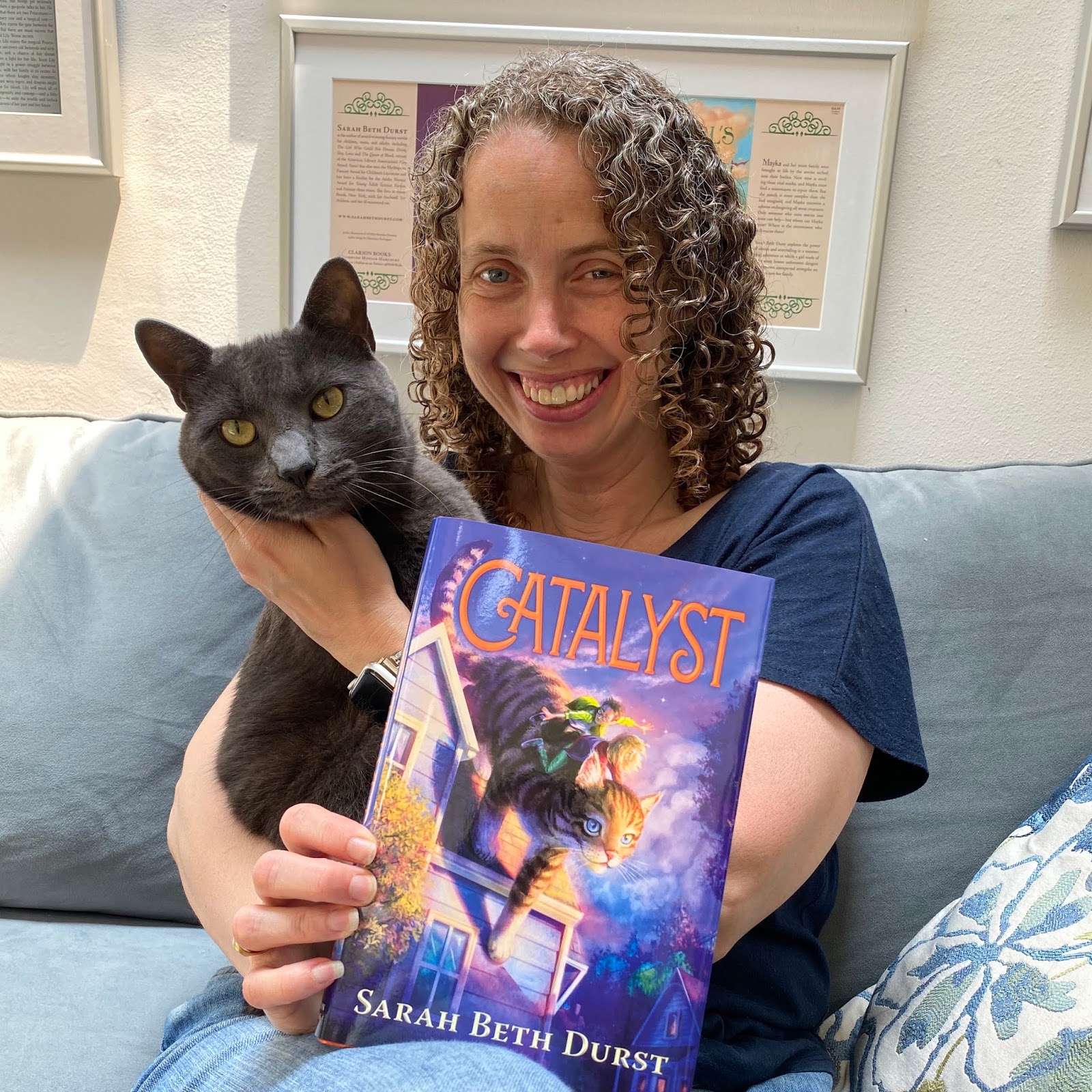 Sarah's Journal Today is the Book Birthday for CATALYST!!!