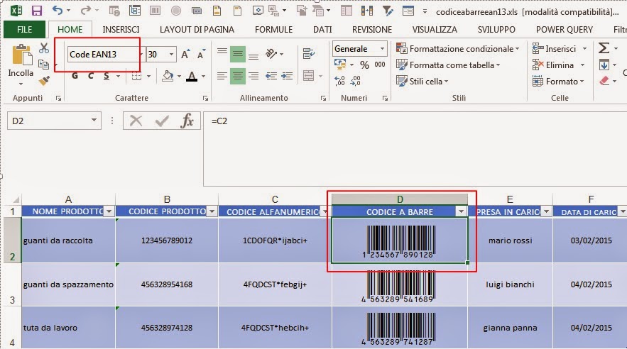 INVENTARIO FOGLIO DI CALCOLO SCARICA