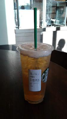 Starbucks Trenta Iced Green Tea