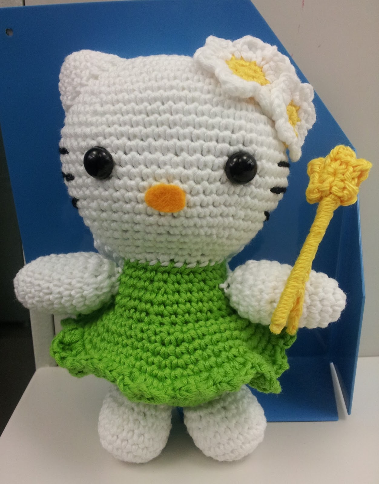 Desayuno con Ganchillos HELLO KITTY CROCHET FAIRY