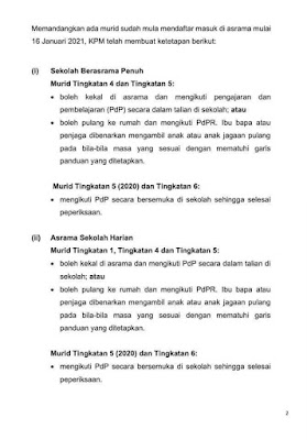 Kenyataan media daripada Kementerian Pendidikan Malaysia KPM sesi persekolahan 2021 ditangguhkan