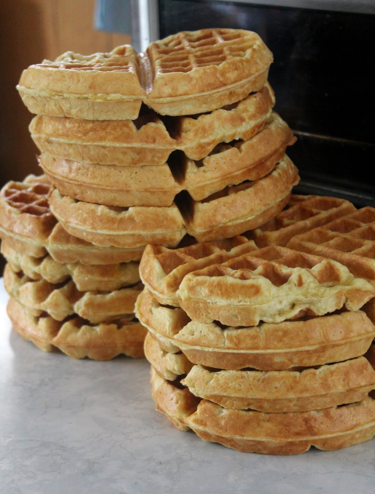 Jo and Sue Make Ahead Big Batch Buttermilk Belgian Waffles