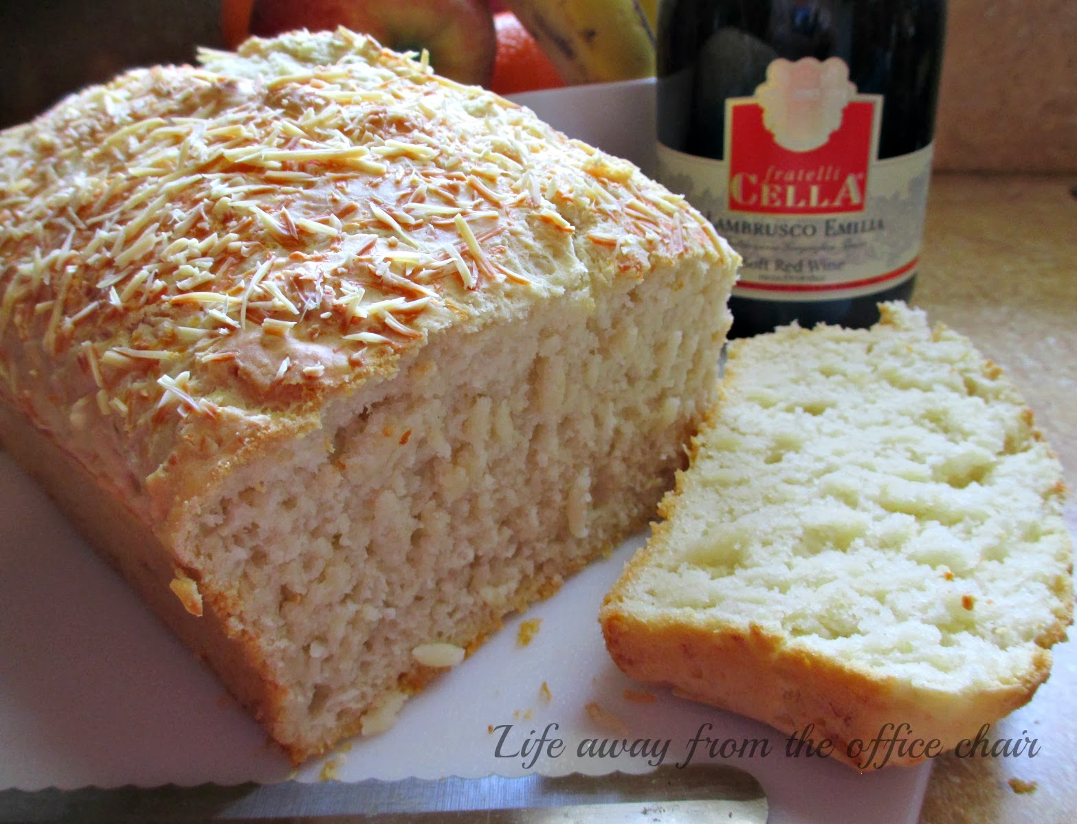 Parmesan Crusted Bread Life Away From The Office Chair