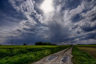 Wolkenformation Dinker Berg Wetterfotografie Nikon