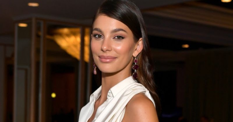 Camila Morrone arrives in style for the Hollywood Foreign Press