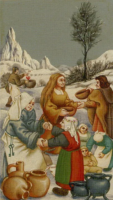 8 of Cups - Bruegel Tarot 