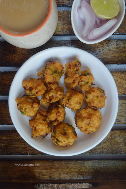 Rice Pakoda Recipe | Leftover Rice Pakora | Rice Fritters