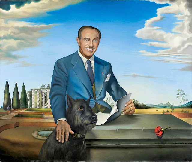 Сальвадор Дали - Портрет полковника Джека Уорнера. 1951