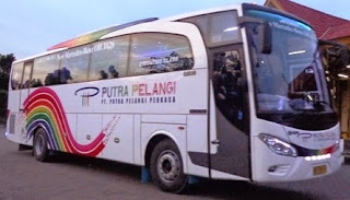 Harga Tiket Bus Putera Pelangi Perkasa, CV.Pelangi, dan New Pelangi