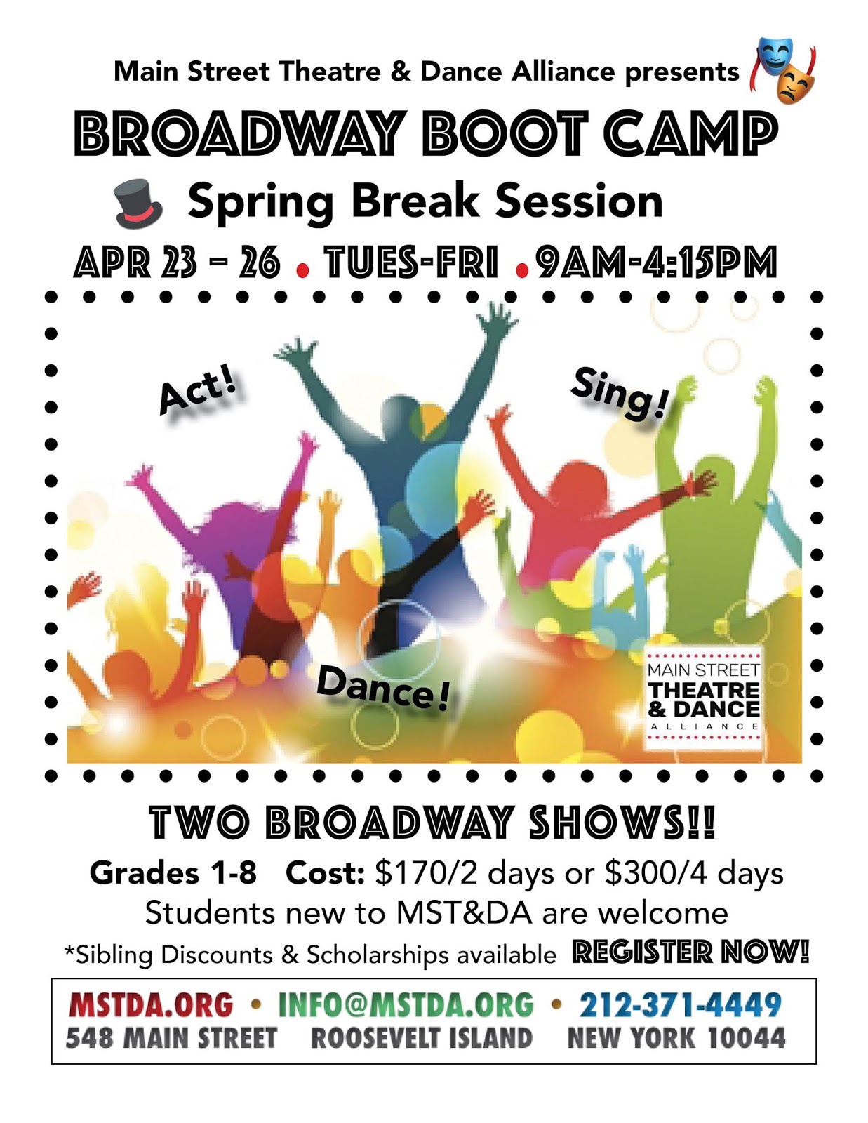 Roosevelt Islander Online Sign Up For Broadway Boot Camp At Roosevelt